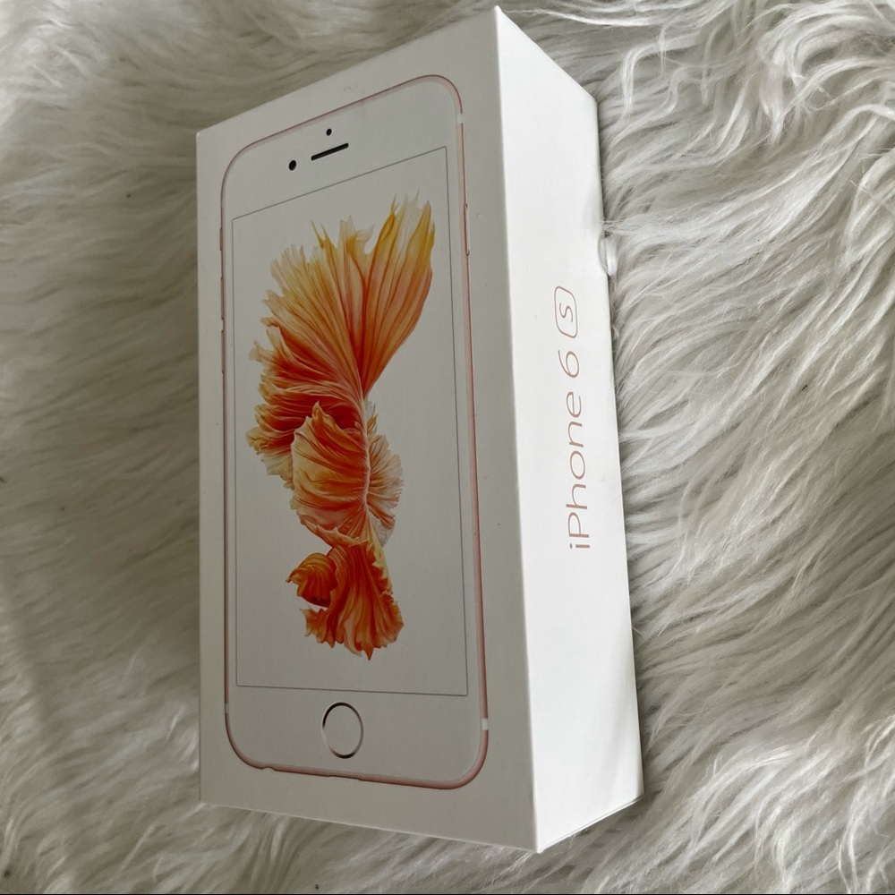 Empty box apple iphone 6s 32GB rose